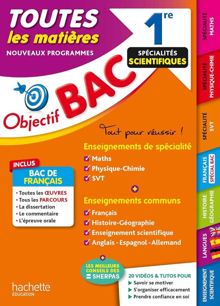 objectif bac livre