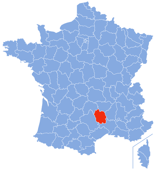 Carte du Gevaudan