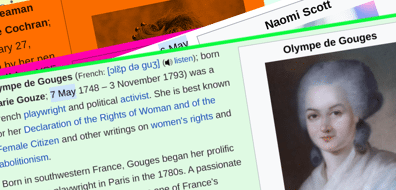 Olympe de Gouges : pionnière du féminisme morte martyre 