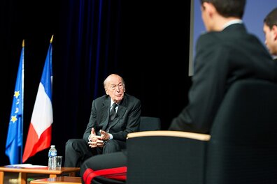 Valéry Giscard d’Estaing, le jeune président de la République 