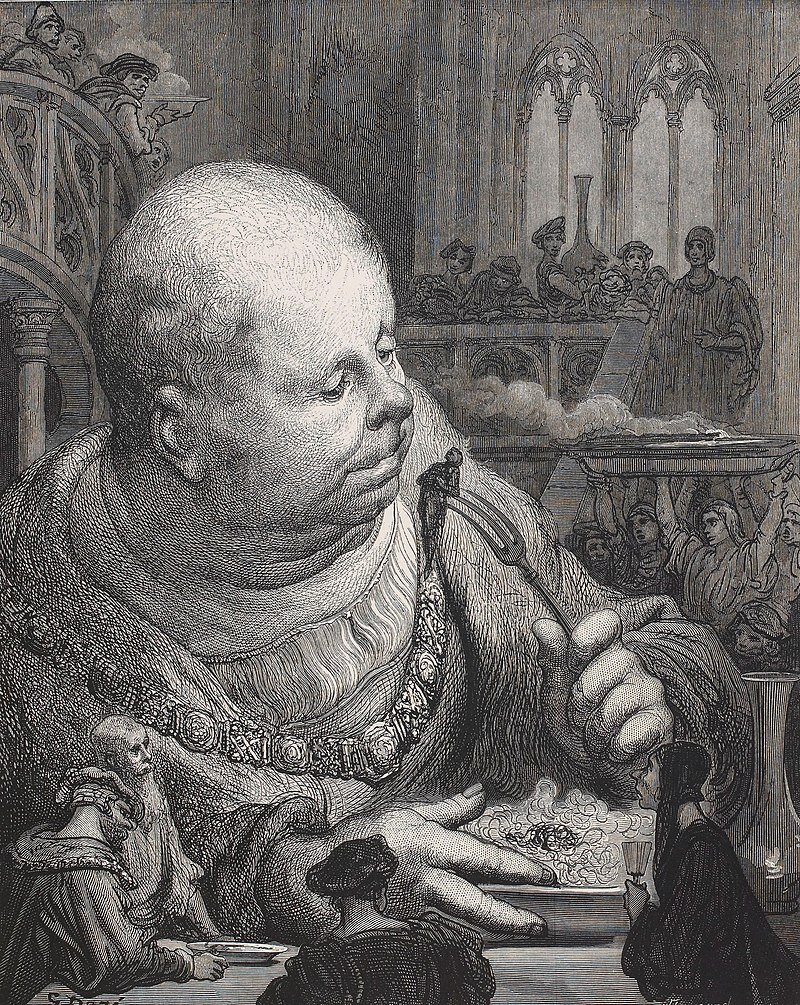 peinture d'une personne qui mange