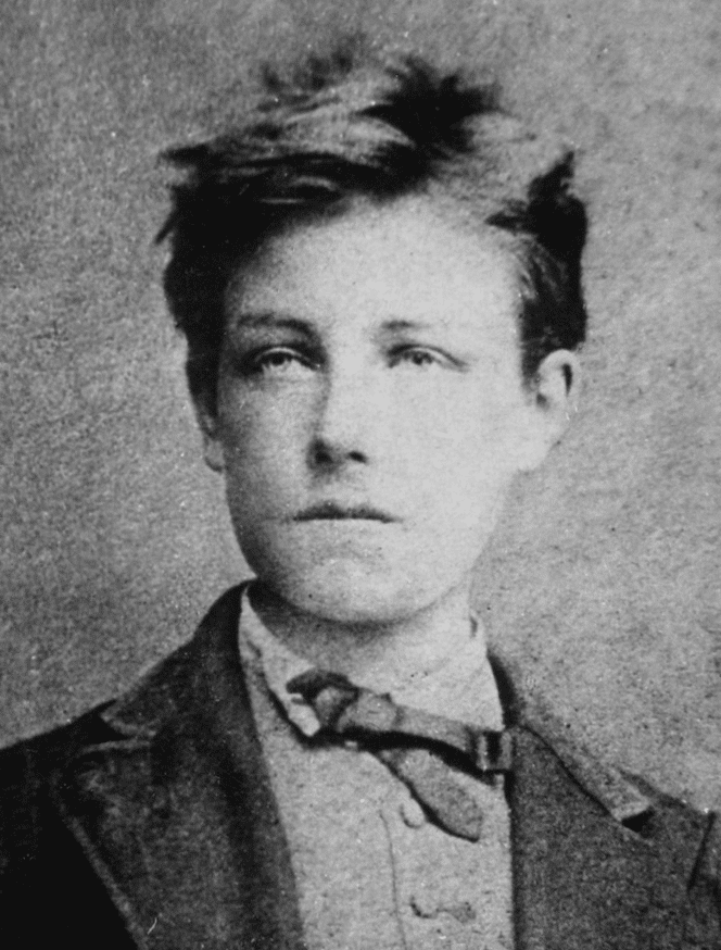 Une photo d'Arthur Rimbaud