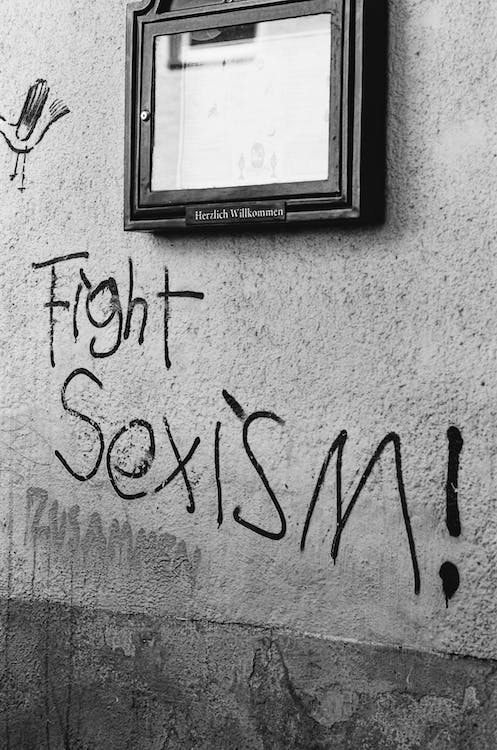 grafitti : fight sexism