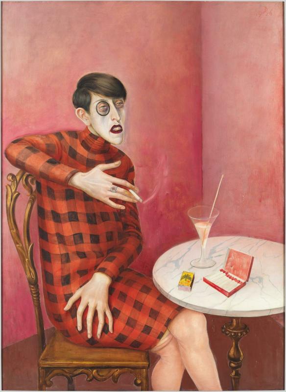 Portrait journaliste Otto Dix