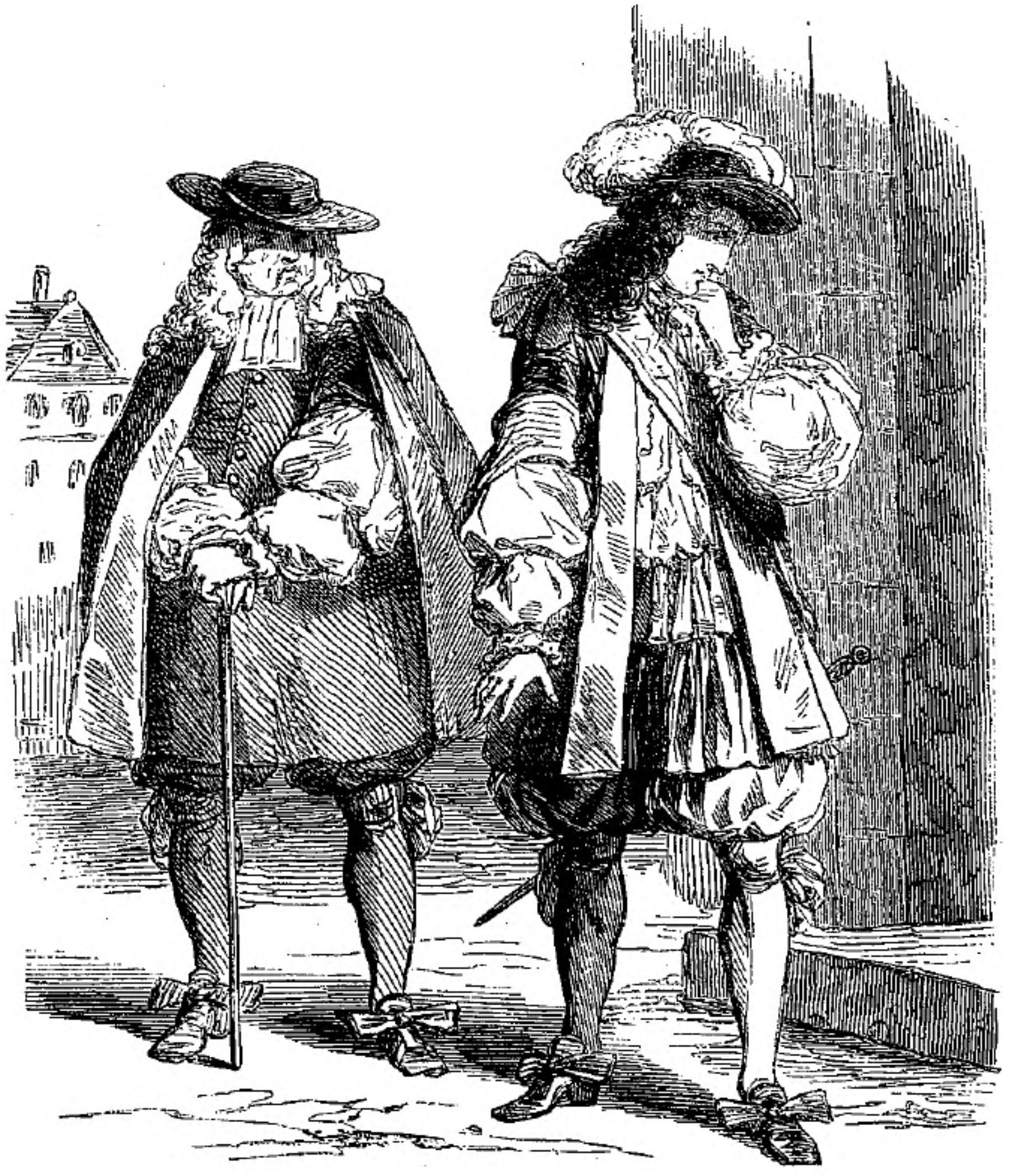 Dorante et son père Geronte