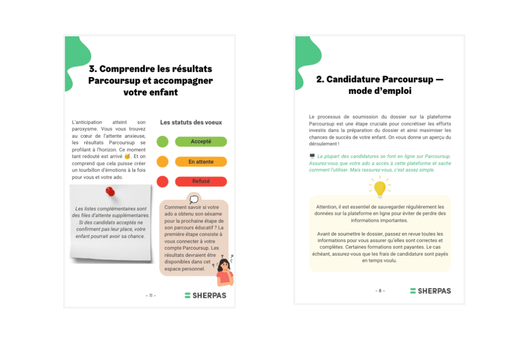 Guide Complet Parcoursup 2023-2024 💻 - Sherpas