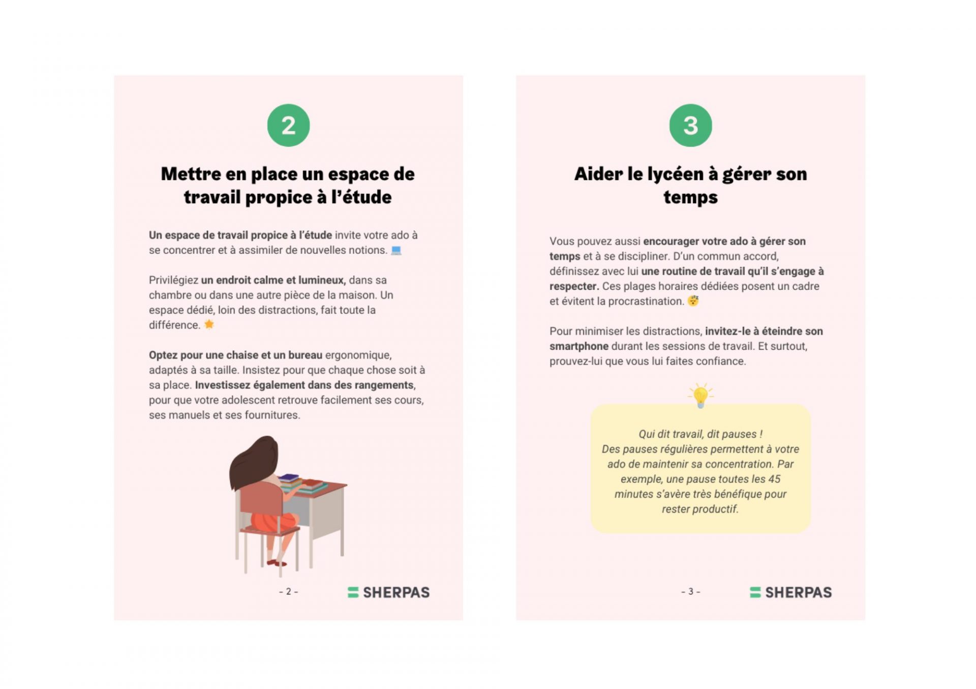 Comment améliorer ses notes au lycée ? 📈 - Sherpas