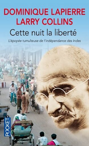 page de couverture livre "Cette nuit la liberté" de Dominique Lapierre et Larry Collins