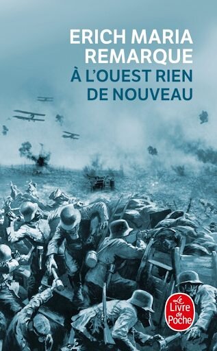 page de couverture à l'ouest rien de nouveau de Erich Maria Remarque